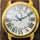 New Ronde De Cartier Watch 904L - Yellow Gold Diamond Bezel For Men 40mm (13)_th.jpg